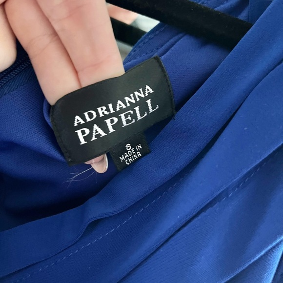 Blue Adrianna Papell Dress! - Picture 3 of 4